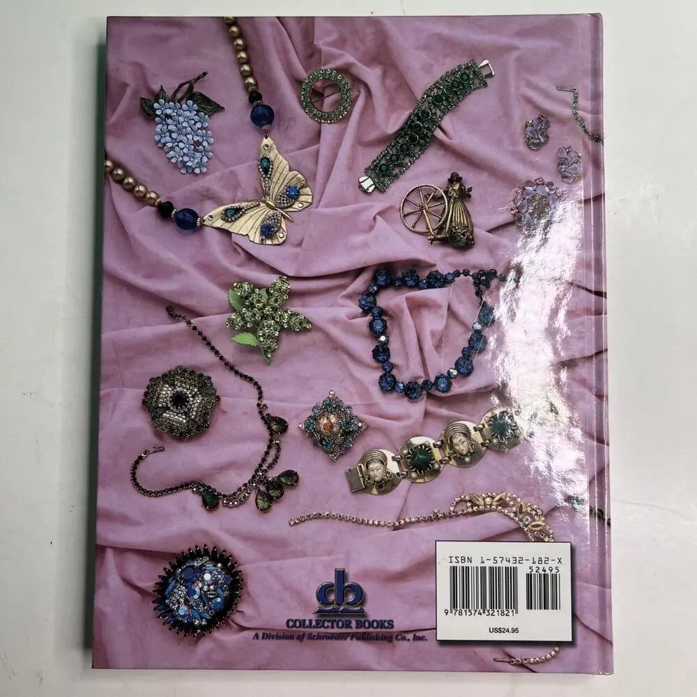 Unsigned Beauties of Costume Jewelry Marcia Sparkles Brown 2000 HC Illustrated